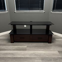 Glass Stand With Drawer