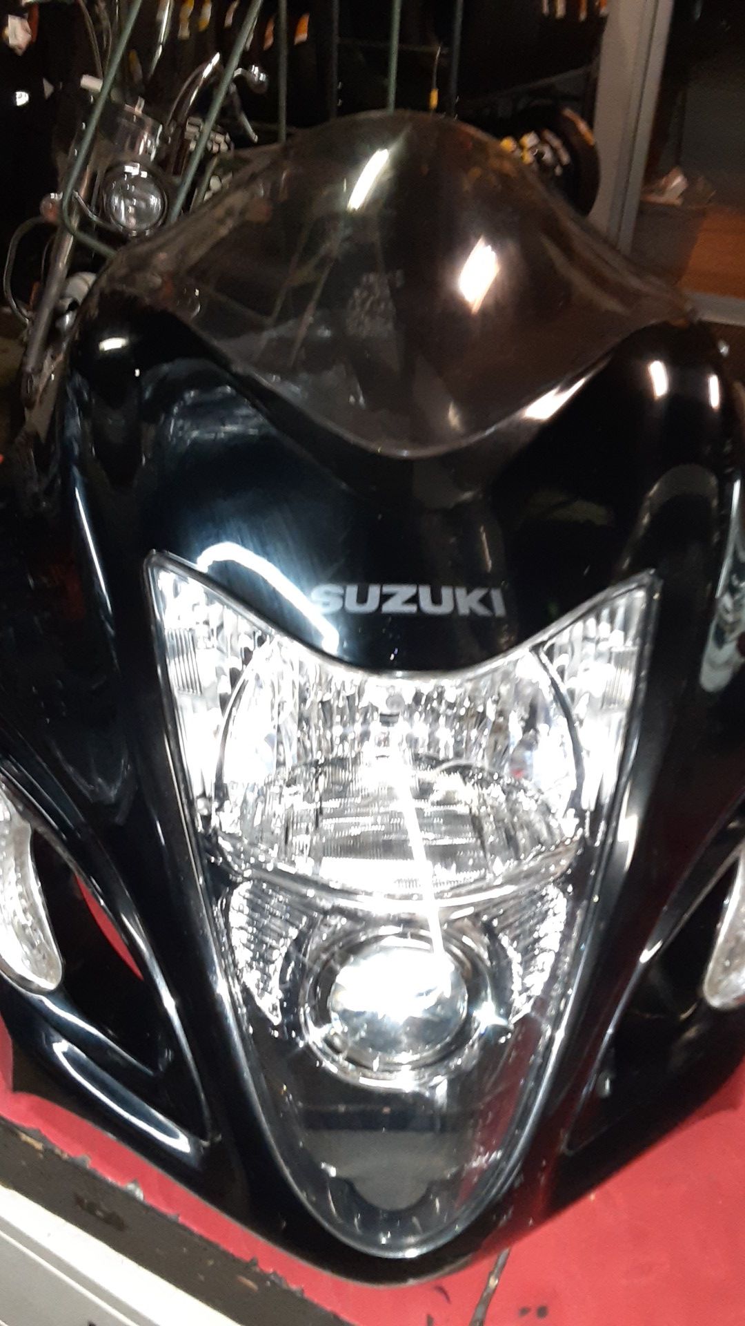 2008 and up Suzuki Hyabusa complete front clip