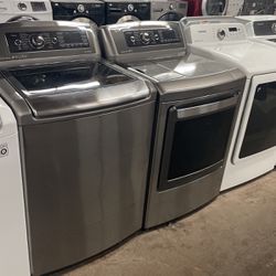 LG Set Working Good Washer Dryer GAS We Deliver Warranty 90 Days Warranty 