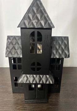 Halloween Decor Black Light up house