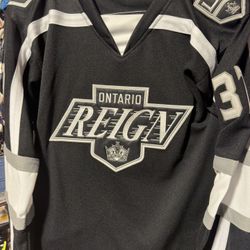 ONTARIO REIGN DOTY SIGNED JERSEY 