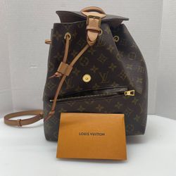 LOUIS VUITTON MONTSOURIS PM M45501 MONOGRAM CANVAS BACKPACK BROWN (CMP130029)