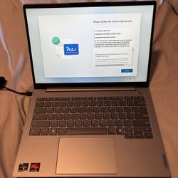 Laptop Lenovo ThinkBook 14 Series: ThinkBook 14  Gen 7, AMD Ryzen 5 753 HS, 8GB RAM, 256GB SSD, Flawless