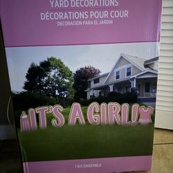 It’s A Girl Yard Decorations