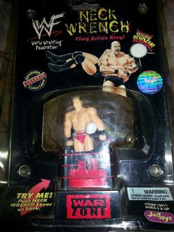 WwF Neck Wrench by JusToys 1999 never opened