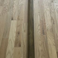 122” Wood Drapery Rod 3” In Diameter