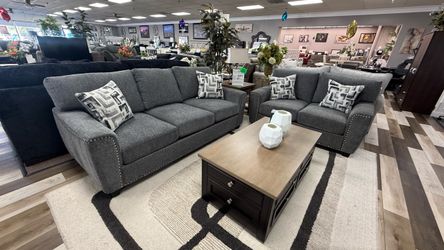 2 PC SOFA AND LOVESEAT