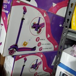 Brand New Light Up Girl Scooter, 3+