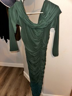 Ruched gown