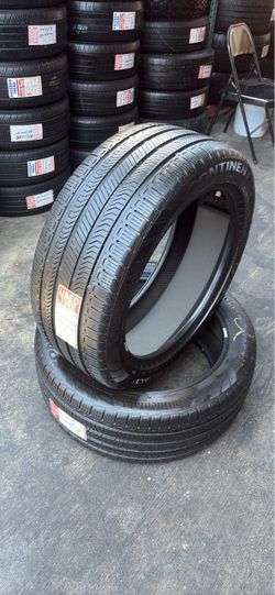 265/45/20 CONTINENTAL CROSS CONTACT (2 TIRES ONLY USED)
