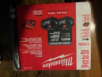 Milwaukee M18 RedLithium XC6.0 Starter Kit