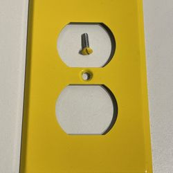 Stainless Steel Duplex Outlet Wallplate