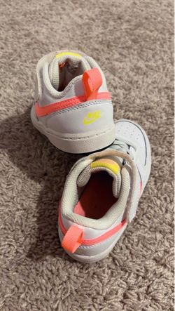 Nike Toddler Sneakers White Coral Yellow