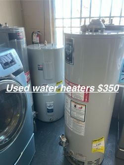 Used water heaters