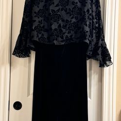 Black Long Evening Dress