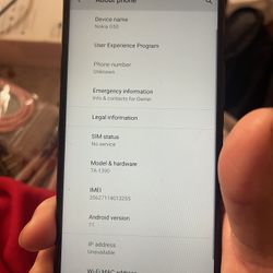 Gsm Unlocked Nokia G50 lightly used for 100