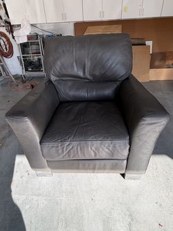 All Leather Recliner