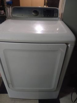 Samsung gas dryer heavy duty large capacity refurbished works great can deliver install and haul