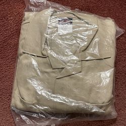 FR Khaki Contractor Coverall!!