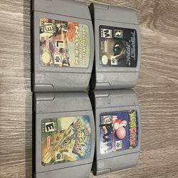N64 Games(SEE DESCRIPTION)