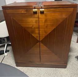 Crate & Barrel Maxine Bar Cabinet