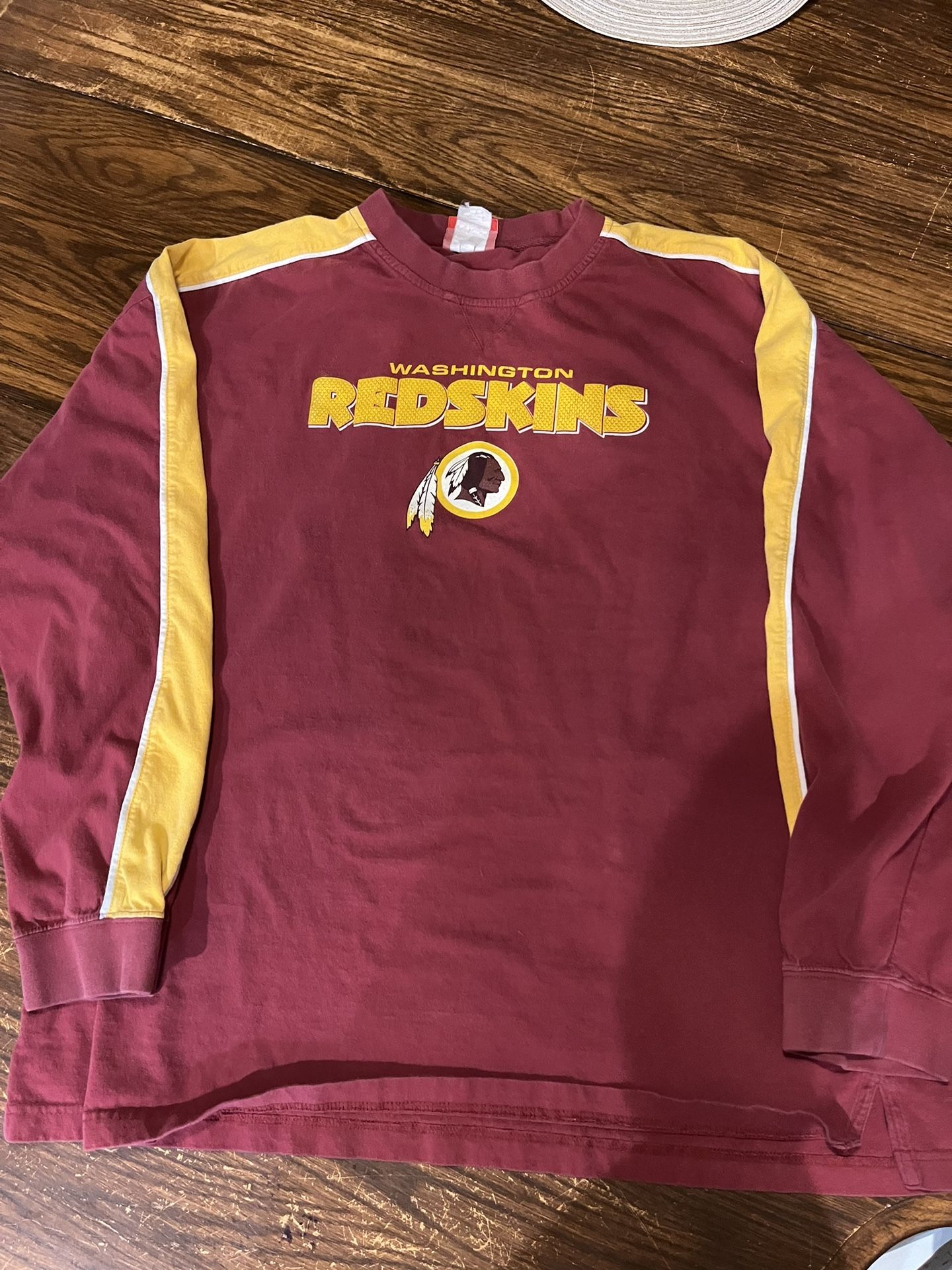 Vintage Washington Redskins NFL Shirt Long Sleeve for Sale in ...