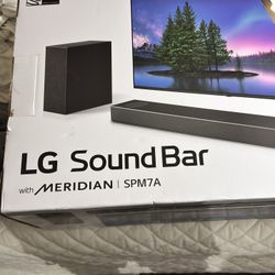 LG SoundBar w/ Meridian SPM7A