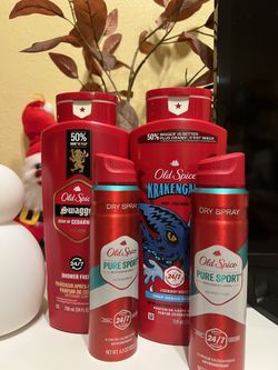 Old Spice Body Wash And Deodorant 