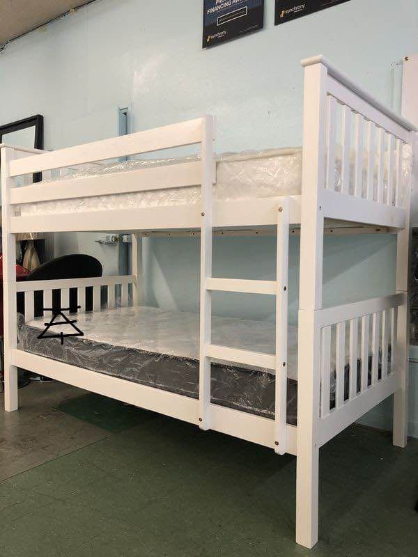 Bartly Natural Pine Twin/Twin Bunk Bed With Twin Trundle
Homelegance$10 Down Payment And Financing Available