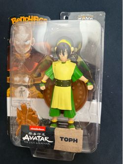 BendyFigs The Noble Collection Avatar Toph - Noble Toys Bendable Posable Co