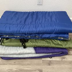 3 Sleep Bag With Great Condition, Great For Camping 