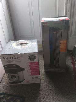 Instant pot and heater