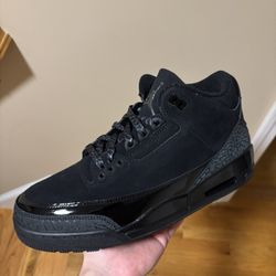 jordan 3 black cats