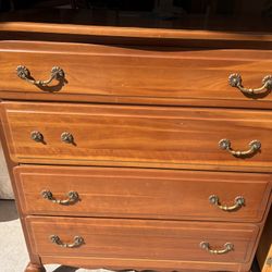 Crawford 4 Drawer Solid Wood Chest 