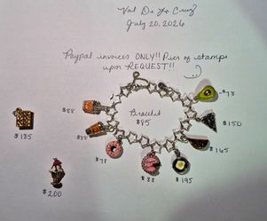 James Avery Food Bracelet
