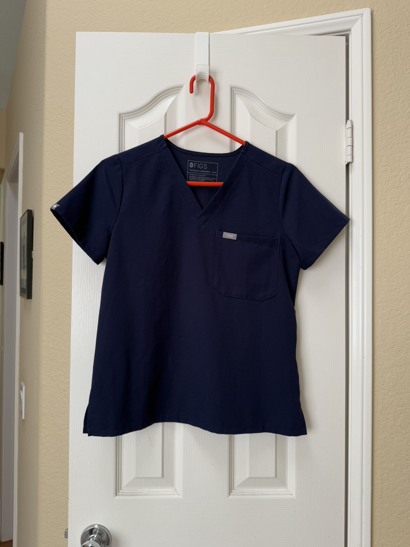 Figs Scrub Set - XS Petite Navy Blue