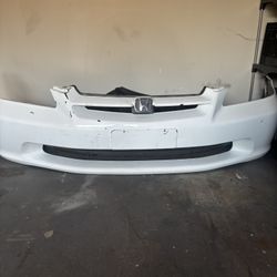 98 Honda Accord Front Bumper & Driver And Passenger Fender 