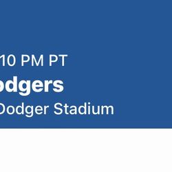 Dodger tickets 4/27/26 Marlins