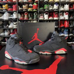 Jordan 6 Retro ‘Infrared Black’ Size 8