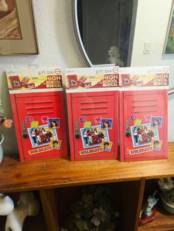 (3) 2008 HALLMARK X HIGH SCHOOL MUSICAL Gift Boxes Sealed all $15