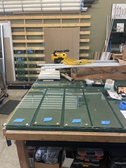 Glass shelf’s or table tops #18,19,20,21,22