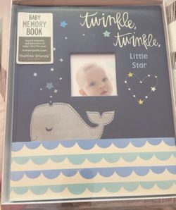 C.R. Gibson “Twinkle Twinkle Little Star” Baby Memory Book – NEW/SEALED