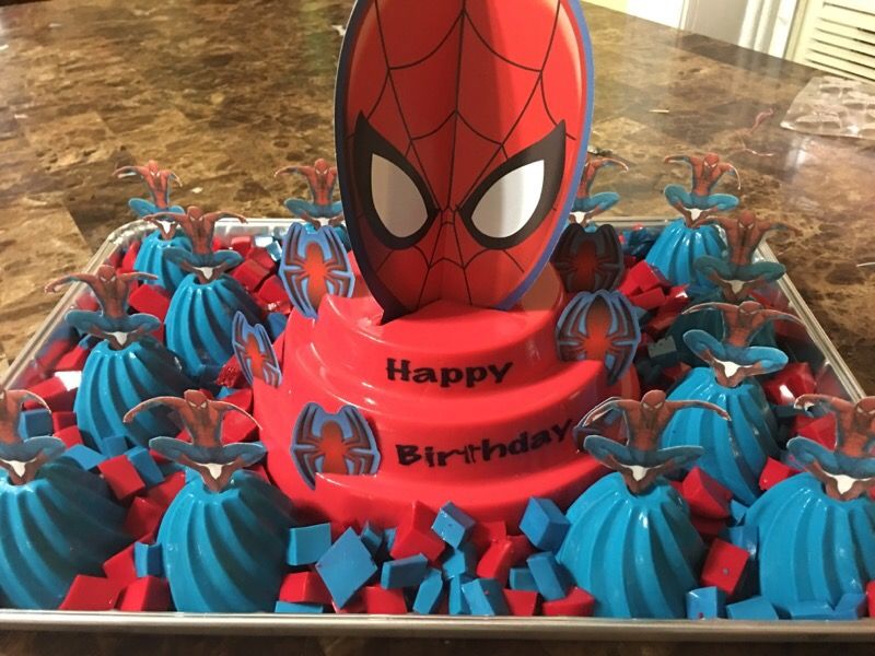 Gelatina Spiderman