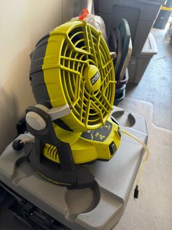 RYOBI ONE+ 18V Misting Fan – $45