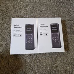 96GB Digital Voice Activated Recorder with Playback, 7000Hrs Dual Recording Mode Voice Recorder, Audio Recorder Device with Wireless Microphone, A-B R
