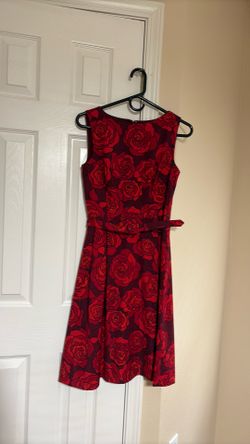 Anne Klein dress. Red and scarlet color. Medium dress