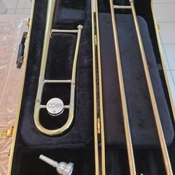 Conn Trombone 23 H Used In Very Good Condition With Case