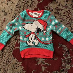 Snoopy Ugly Sweater 2t