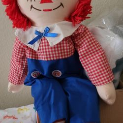 Applesauce RAGGEDY ANDY DOLL 1991 Johnny Gruelle