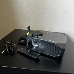 YOWHICK 4K Supportable 1080p Projector with WiFi